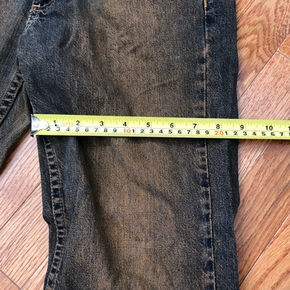 TommyJeans-Vintage Straight Leg Orange/Black Denim - Picture 11 of 11